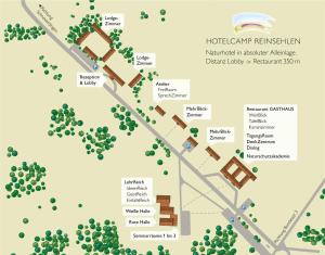 Hotelcamp Reinsehlenの鳥瞰図