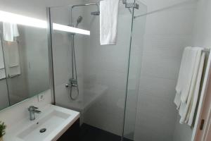 Koupelna v ubytování Apartamento Lagoa