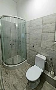 Ванна кімната в Hotelik w Centrum