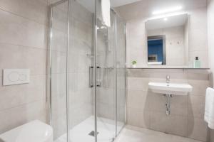 Kúpeľňa v ubytovaní Residencia Universitaria Resa San Mamés