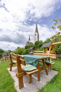 Ogród w obiekcie Urlaub am Lacknerhof - Familie Klocker