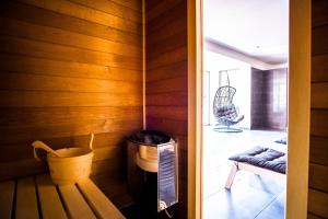 A bed or beds in a room at Villa La Via ***