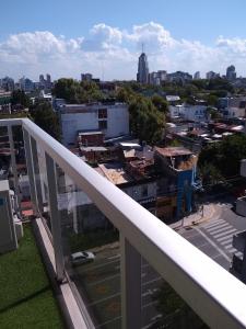 a balcony with a view of a city at Mirador 703 Palermo in Buenos Aires