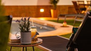 The swimming pool at or close to Villa Magma