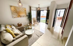 A seating area at Villa Magma