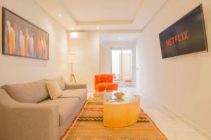 Stayhere Rabat - Agdal 2 - Classic Residence的休息区