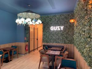 Posezení v ubytování Hotel Guzy