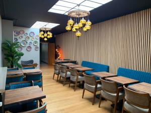 Posezení v ubytování Hotel Guzy