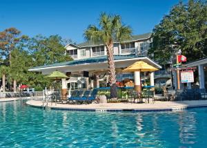 Bazén v ubytování Holiday Inn Club Vacations South Beach Resort nebo v jeho okolí