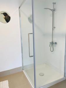 Koupelna v ubytování Takapuna Guest House + 10 fotografií