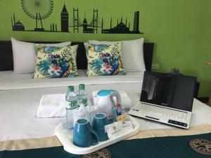 TV a/nebo společenská místnost v ubytování DD Residence