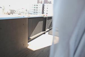 A balcony or terrace at Sugar Island Inn