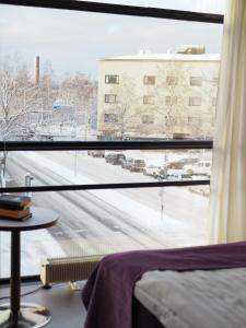 Hotel Fabrik Forssa semasa musim sejuk