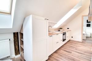Kuchyňa alebo kuchynka v ubytovaní City Life Apartments Kraków