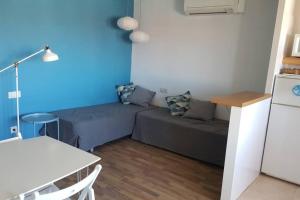 Voodi või voodid majutusasutuse Apartamento en playa de Pals, Costa Brava-Gerona toas