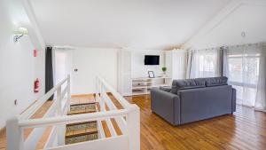 A television and/or entertainment centre at Villa Maday