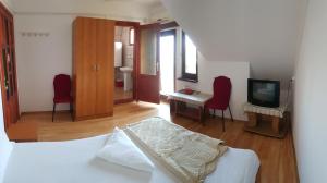 TV a/nebo společenská místnost v ubytování Casa Maxim