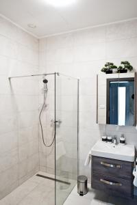 Koupelna v ubytování A-765 Apartman