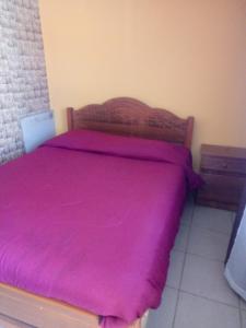 Postel nebo postele na pokoji v ubytování Habitaciones y Apartamentos el Caleuche El Tabo