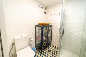 Ein Badezimmer in der Unterkunft Eco-Aparment Vegueta