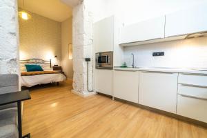Küche/Küchenzeile in der Unterkunft Eco-Aparment Vegueta