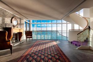 Setusvæði á Cliff House Hotel