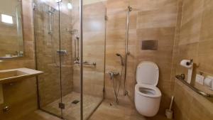 Koupelna v ubytování Hotel Piazza Vecchia