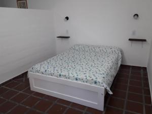 Una cama o camas en una habitación de Unsleben