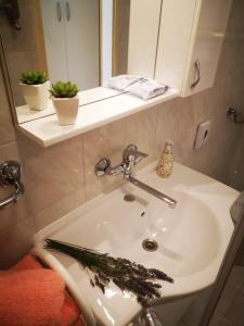 Ένα μπάνιο στο Apartmani Rita Studio