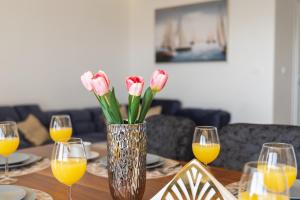 Posedenie v ubytovaní Apartman Blue Wave