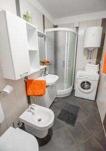 Koupelna v ubytování Two-Bedroom Apartment in Crikvenica XCVII