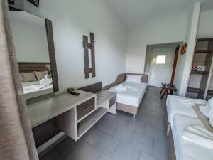 Posteľ alebo postele v izbe v ubytovaní Studio Lia