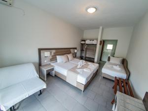 Posteľ alebo postele v izbe v ubytovaní Studio Lia