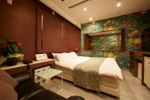 Posezení v ubytování HOTEL Kslit Adult Only
