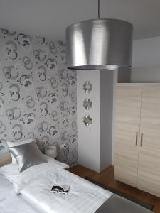 Posteľ alebo postele v izbe v ubytovaní Silver Lodge Apartments Eger