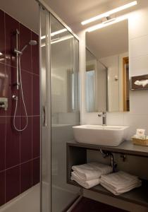 ห้องน้ำของ Hotel Villa Gioiosa