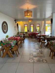 Restaurant o iba pang lugar na makakainan sa Pousada Praia Bonita Em Milagres