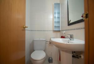 Koupelna v ubytování Casa Riu Avall