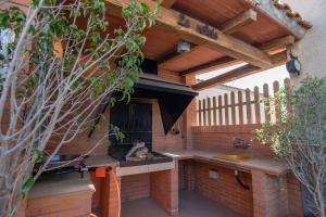 Balkón nebo terasa v ubytování Casa Riu Avall
