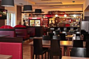 Lounge alebo bar v ubytovaní Penzion Mova