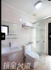 Koupelna v ubytování Cen zhi bao minsu homestay