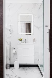 Kúpeľňa v ubytovaní Salomea Krakow apartments