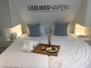Krevet ili kreveti u jedinici u objektu DünenHuuskes Spiekeroog