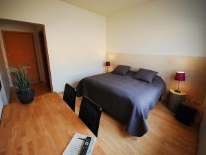 Postel nebo postele na pokoji v ubytování Volcano Hotel