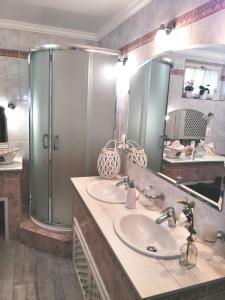A bathroom at Elza Apartman Még 30 kép