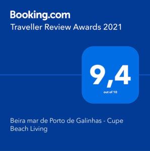 a screenshot of a cell phone with theania man die toronto de galias at Beira mar de Porto de Galinhas - Cupe Beach Living in Porto De Galinhas