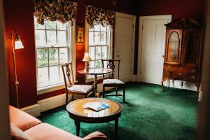 A seating area at The Rochester Inn