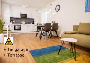 Kuchyňa alebo kuchynka v ubytovaní Cityapartment Dornbirn 50 qm