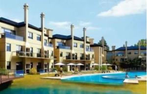 Πισίνα στο ή κοντά στο Departamento impecable excelente ubicación cerca de todo