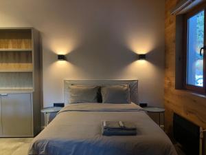 En eller flere senge i et værelse på Silver Box Pamporovo